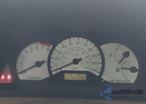 2003 Toyota Corolla Le z USA, uszkodzony, nr VIN 1NXBR32E73Z069382